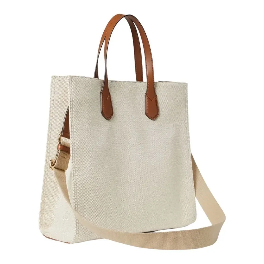 MICHAEL Michael Kors Kempner Large North-South Canvas Tote Bag - Picture 6 of 9